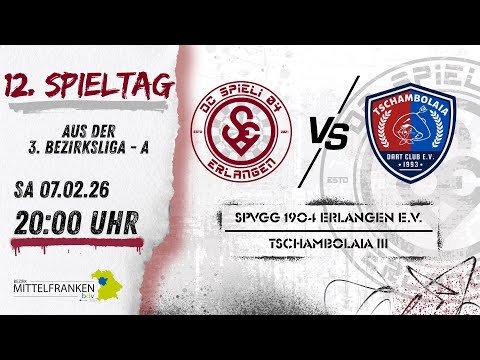 SpVgg 1904 Erlangen e. V. vs. DC Tschambolaia III - 12. Spieltag aus der 3. Bezirksliga - A