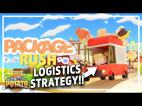 Super Minimalist TRANSPORT GAME!! - Package Rush - Management Logistics Game