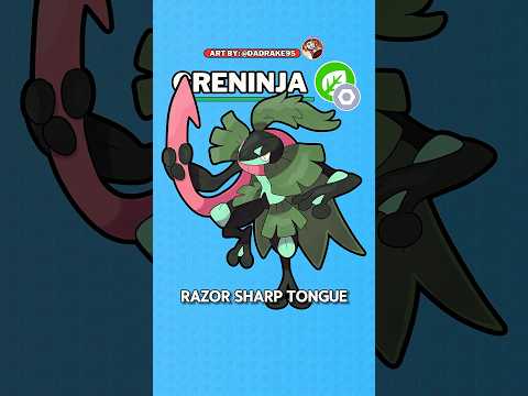 GRASS TYPE GRENINJA!? (What if the Kalos Starter Pokémon Swapped Types!?)