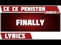 Finally CeCe Peniston Tribute Lyrics