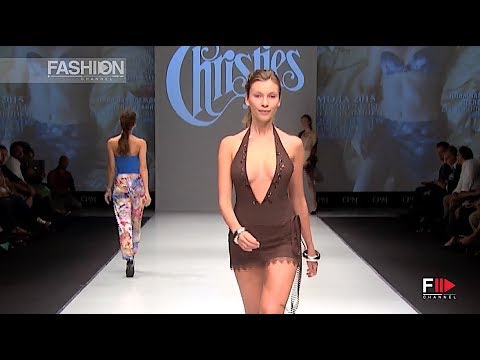 CHRISTIES Blue Fashion Beach Spring Summer 2015 Moscow - Fashion Channel