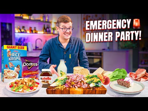 CHEF SOS: Last Minute Dinner Party With Easy Ingredients