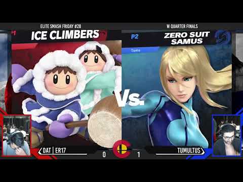 Elite Smash Friday #28 - DaT|ER17 (Ice Climbers) Vs. Tumultus (ZSS) - Winners Quarterfinals