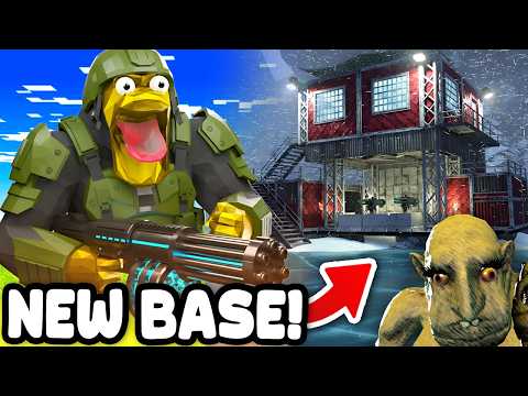 I Built a MONSTER BASE to Prepare for the INVASION EVENT! (Animal Company VR)