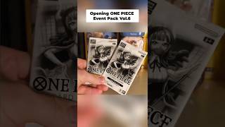 What's inside Event Pack Vol.6 2026…😳 #onepiecetcg #eventpack