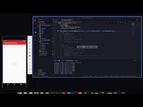 Flutter Tutorial for Beginners 15 Flutter Example Buttons | OutlineButton RaisedButton