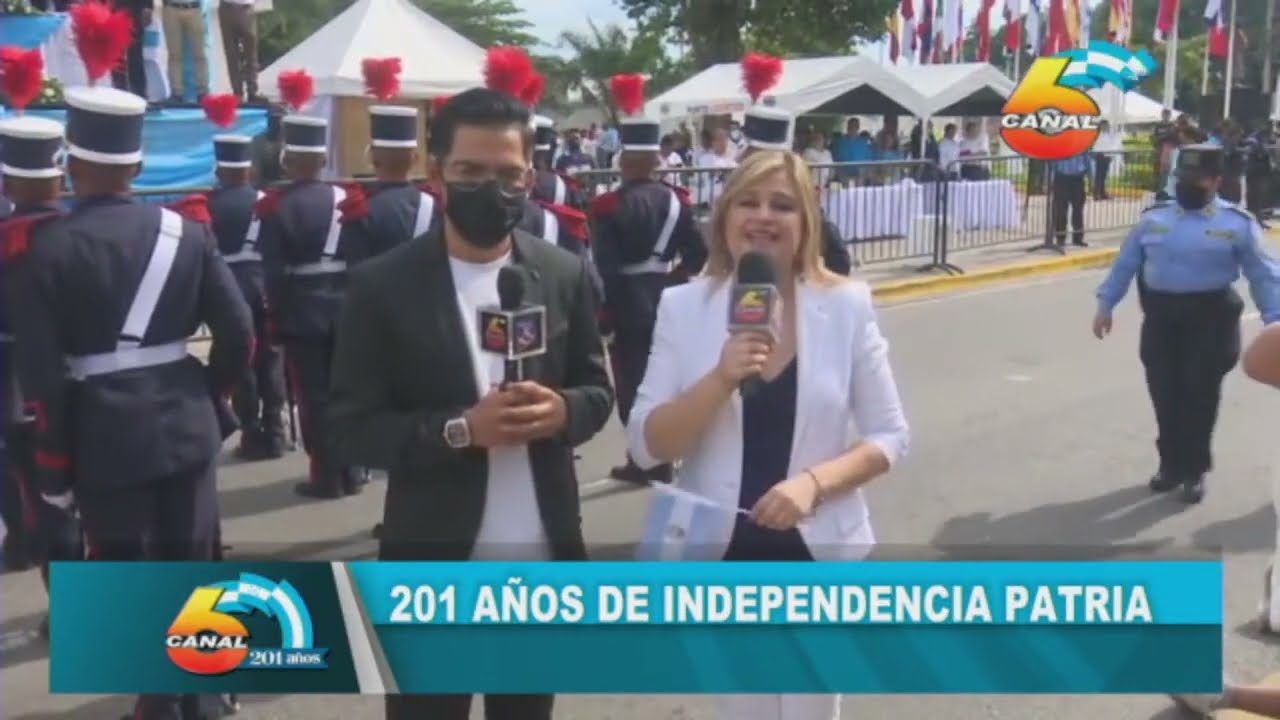 Aniversario de la patria - 201 años de independencia - Canal 6 En Vivo