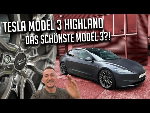 Tesla Model 3 Highland EINZIGARTIGER Umbau | lautlos performance