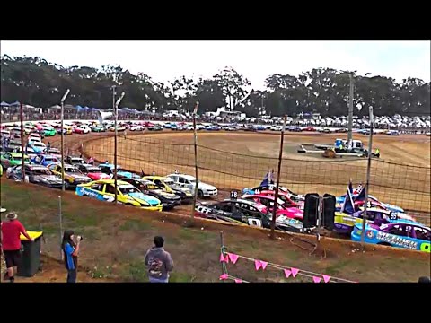 2016 Australian Street Stock Title Parade Day 1 Redline Raceway 12-3-2016