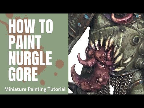 How to Paint Nurgle Guts and Tentacles