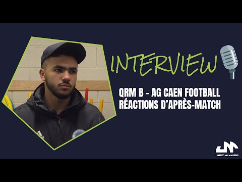 Réaction J11 : QRM B - AG Caen Football