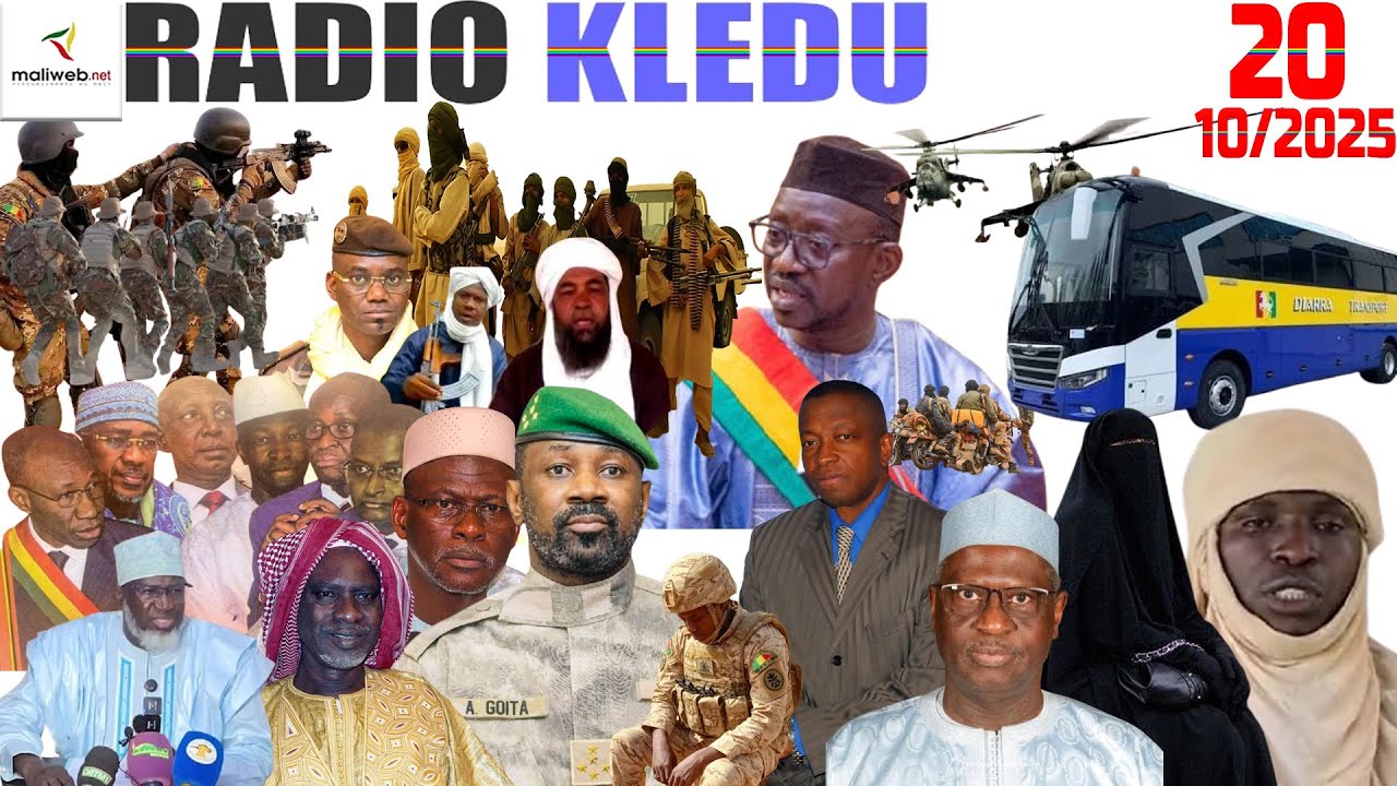 La Revue de Presse de la RADIO KLEDU du 20 octobre 2025