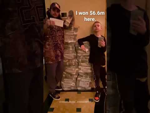 Pro Gambler Mikki Mase Wins $6.6M Cash 💰 & Lives in George Bush Suite in Vegas! 🎲🏨 #gambling