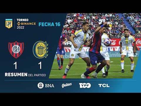 #TorneoBinance | Fecha 16 | resumen de San Lorenzo - Rosario Central