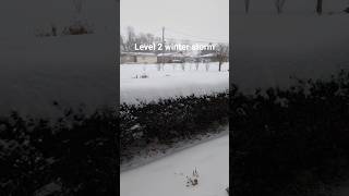 #shorts winter Storm Level 2  Jan 25 ,2026