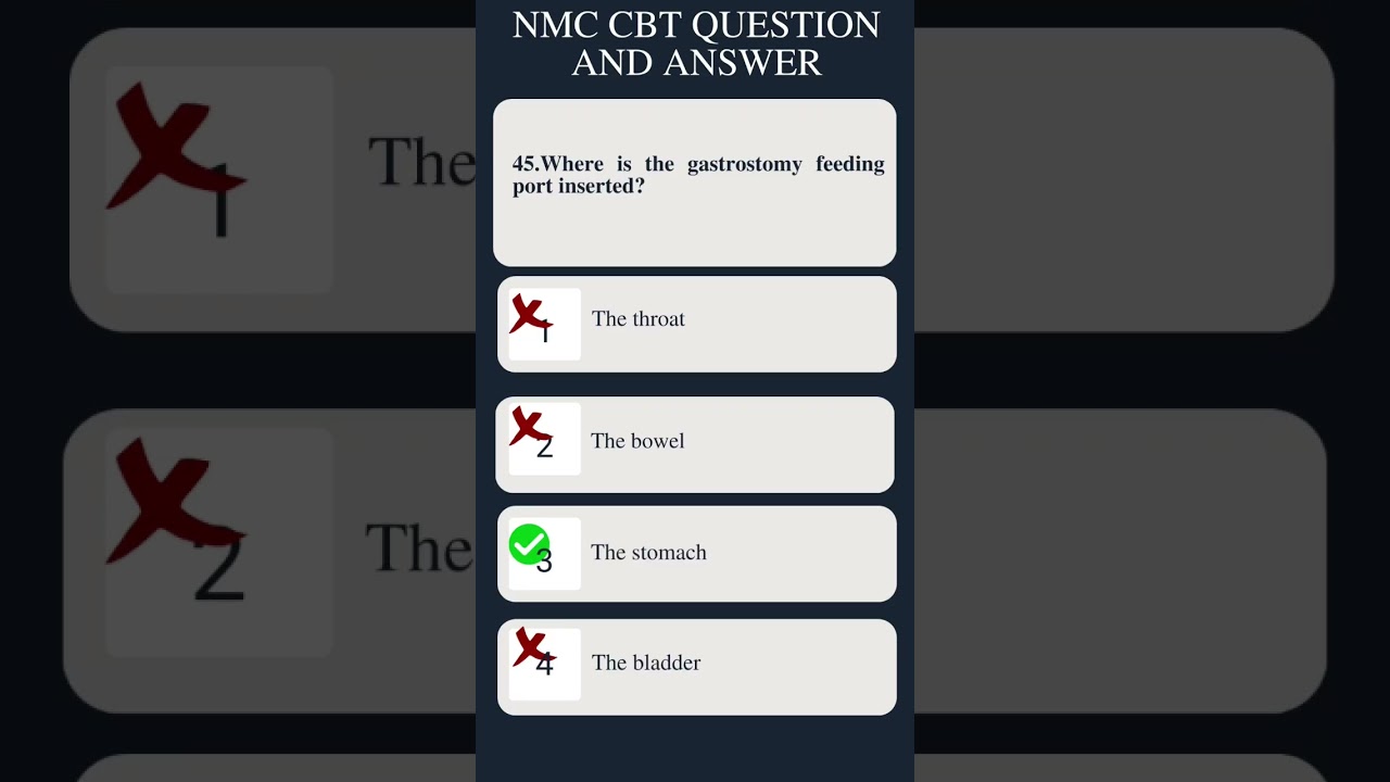 NMC CBT MCQ #ukrn #cbt