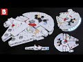 This LEGO Millennium Falcon is Lit! Custom 2.0 Update in Micro Scale