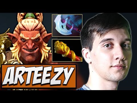 EG.Arteezy Troll Warlord with Manta Style | Dota Gameplay