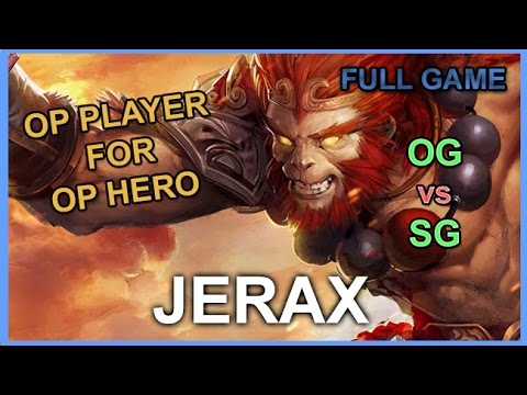 Jerax Monkey King | OG vs SG @ Kiev Major 7.05 Full Game