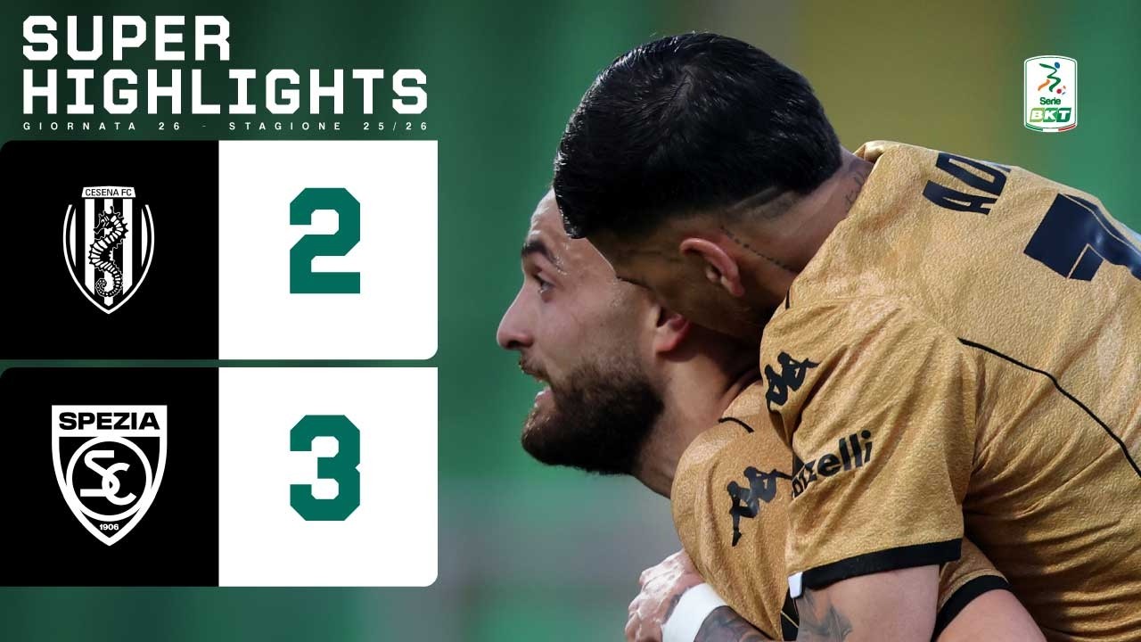 Cesena vs Spezia Highlights