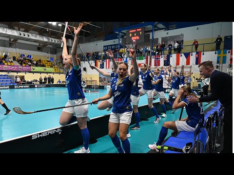 Maalikooste MM-pronssiottelu Naiset U19 Sveitsi - Suomi 3-8 (4.9.2022)