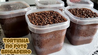 FATURE MUITO! BOLO NO POTE DE BRIGADEIRO É VENDA GARANTIDA!!!
