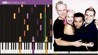 How to play No Doubt Sixteen   Piano tutotial  100% speed