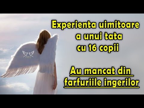 Experienta uimitoare a unui tata cu 16 copii - Au mancat din farfuriile ingerilor. Merita ascultat!