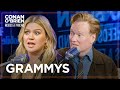 Kelly Clarkson Thought She Had Cancer While Performing At The Grammys | Conan O'Brien Needs A Friend