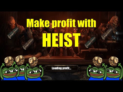 Heist: why is everyone running contracts? - PoE 3.16 scourge money making strategy early league