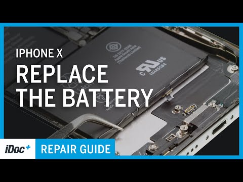 iPhone X – Battery replacement [repair guide including reassembly]
