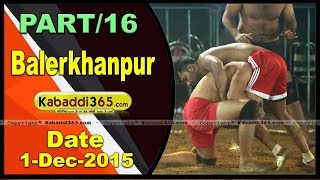 (13) Balerkhanpur (Kapurthala) Kabaddi Tournament 1 Dec 2015
