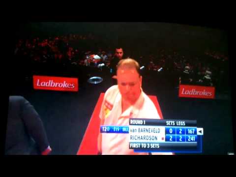 Barney out of PDC 2012 (final leg)