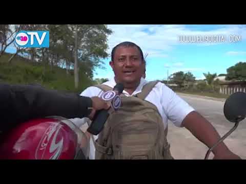 Avanza construcción de carretera en Las Minas