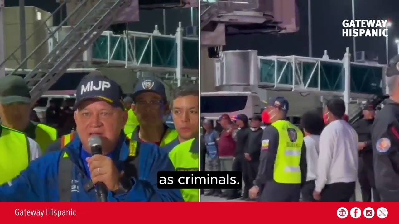 Diosdado Cabello confirmed arrival of tiktoker Leito Oficial on repatriation flight