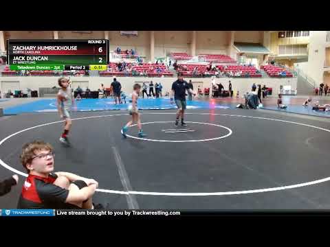 67-72 Lbs Round 3 - Zachary Humrickhouse, North Carolina Vs Jack Duncan, ET Wrestling F0c7