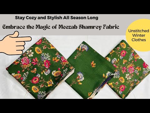The Ultimate Winter Clothes Collection||♥️🔥Embrace the Magic of Meezab Shamrey Fabric,✌️ 2024