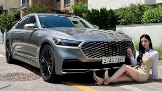  24년식 기아 K9 페이스리프트 출시!! 이렇게 좋아졌는데 G80 가격으로 살 수 있다면 누가 승자일까..? 유튜브 썸네일