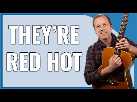 EASY Robert Johnson Guitar Lesson (They're Red Hot)