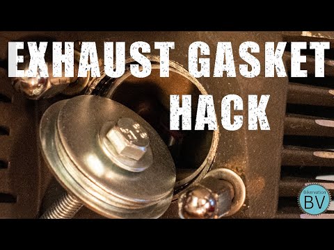 Bikervation - Sportster Exhaust gasket install hack
