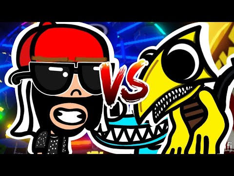 Amarelo e Ciano Vs Mussoumano Animado💙💛