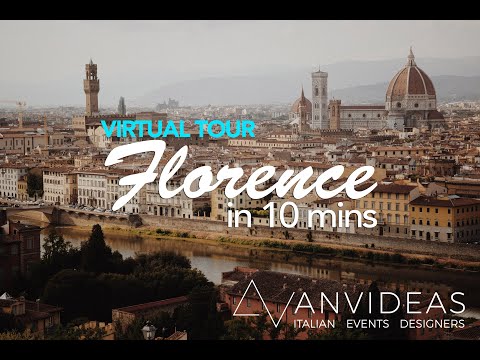 Florence in 10 mins-Virtual Tour Anvideas in English