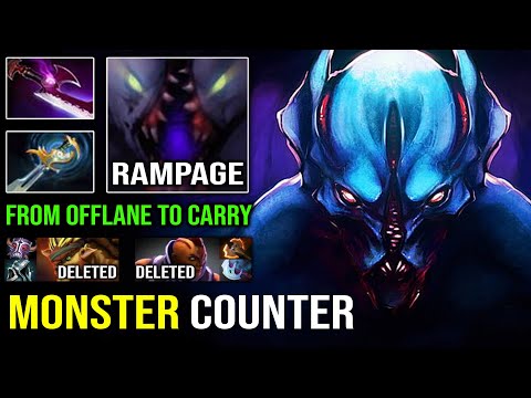Even BB isn't Tank For this Offlane Night Stalker | 100% Counter Silver Edge EZ RAMPAGE 7.30d Dota 2