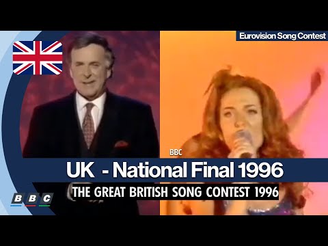 EUROVISION SONG CONTEST BRITISH NATIONAL FINAL 1996 UK - THE GREAT BRITISH SONG CONTEST 1996 (BBC)