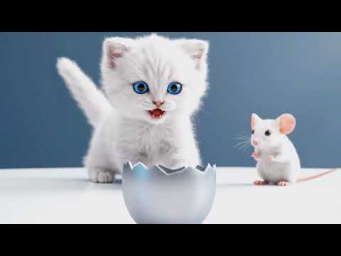 Cat vs Mouse vs Robots | The Cutest Battle Ever!