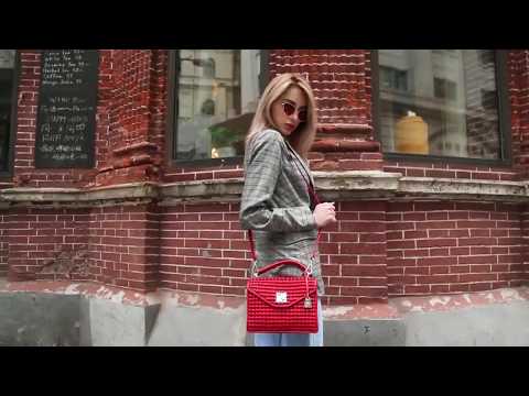 COBO Internazionale signature weaver bag. EBSCBFDG-003