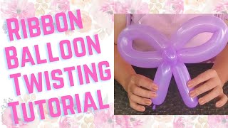 Ribbon Balloon Twisting Tutorial | How to Make Ribbon Balloon | DIY Ribbon Balloon