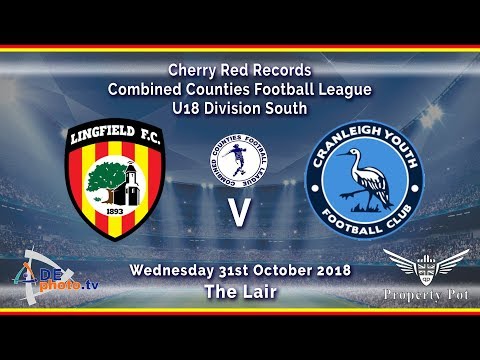 HIGHLIGHTS - Lingfield u18 v Cranleigh Youth u18 - League - 31-10-2018