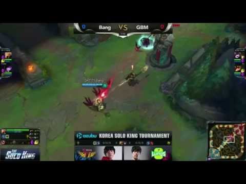 [Giải Solo Hàn] GBM vs Bang (10/2/2015)