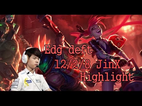 Edg deft 12/2/8 Jinx Penta Highlight